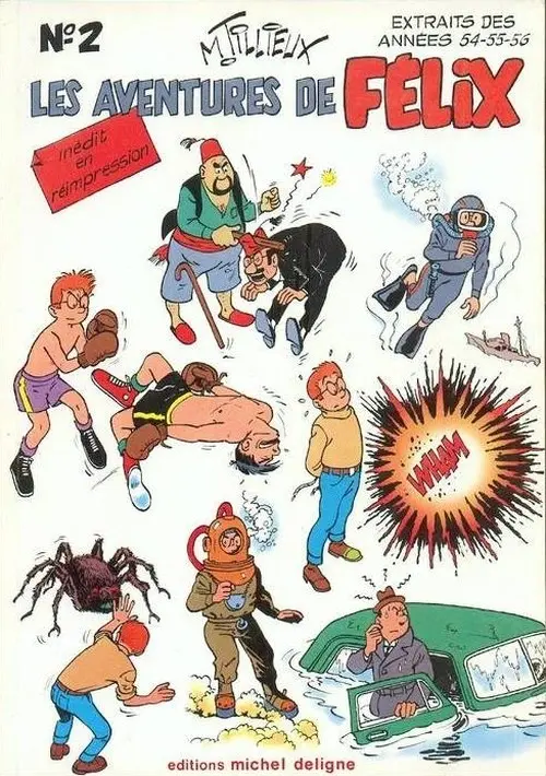 Couverture de l'album Les aventures de Félix N° 2