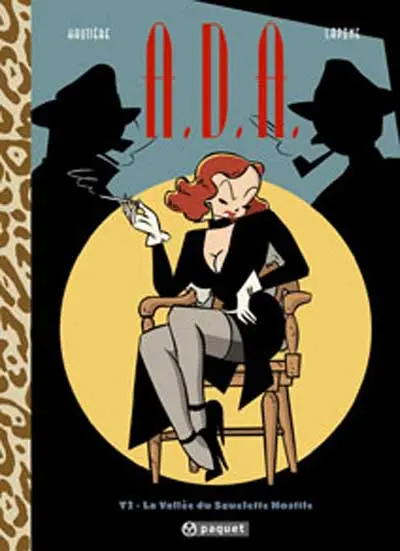 Couverture de l'album A.D.A. - Antique Detective Agency Tome 2 La vallée du squelette hostile