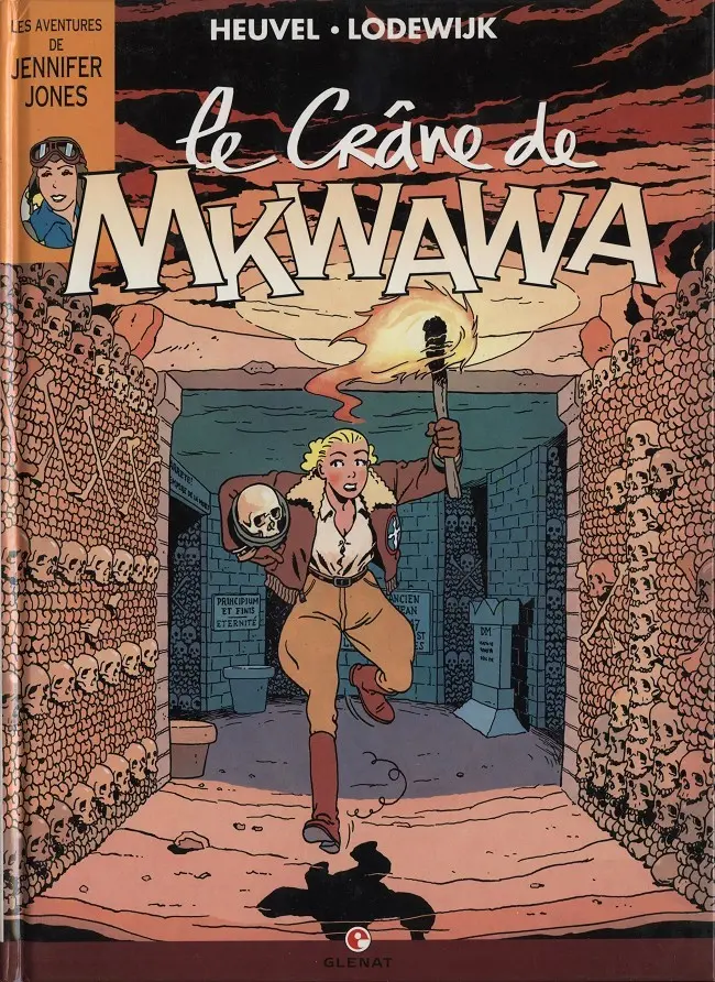 Couverture de l'album Jennifer Jones / January Jones Tome 2 Le crâne de Mkwawa