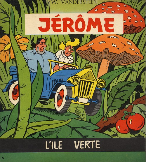Couverture de l'album Jérôme Tome 6 L'île verte