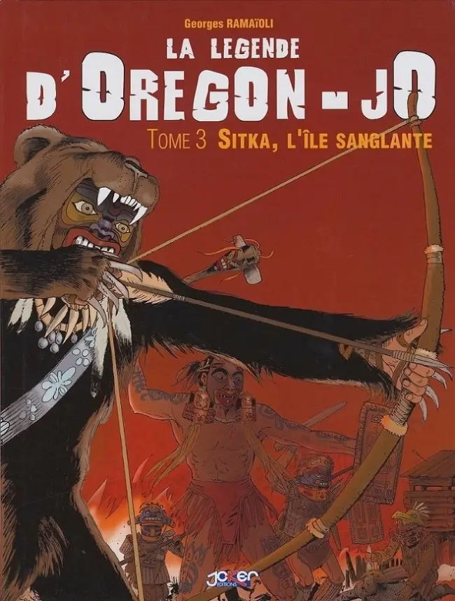 Couverture de l'album La Légende d'Oregon-Jo Tome 3 Sitka, l'île sanglante