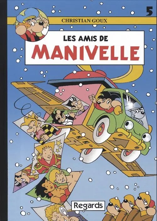 Couverture de l'album Manivelle Tome 5 Les amis de Manivelle