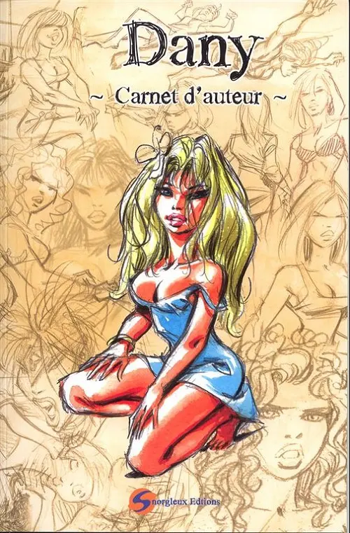 Couverture de l'album Carnet d'auteur Dany