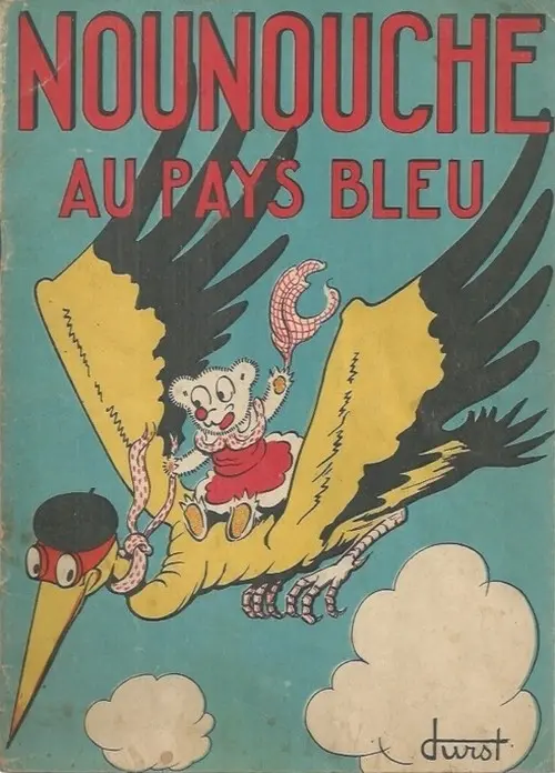 Couverture de l'album Nounouche Tome 3 Nounouche au pays bleu
