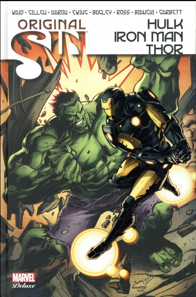 Couverture de l'album Original Sin Extra Hulk / Iron Man / Thor