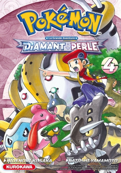 Couverture de l'album Pokémon Diamant & Perle/Platine 4