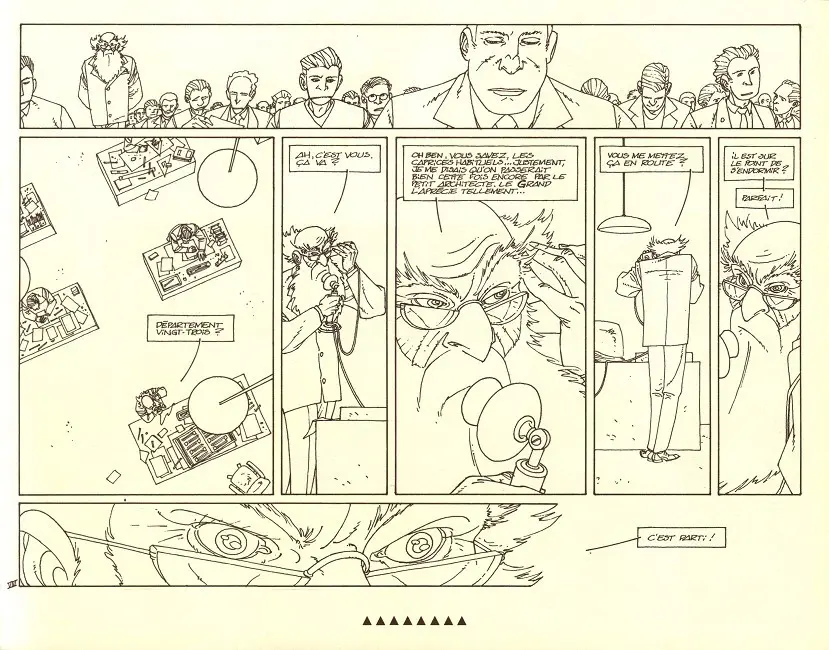 Planche de l'album Le Triangle rouge