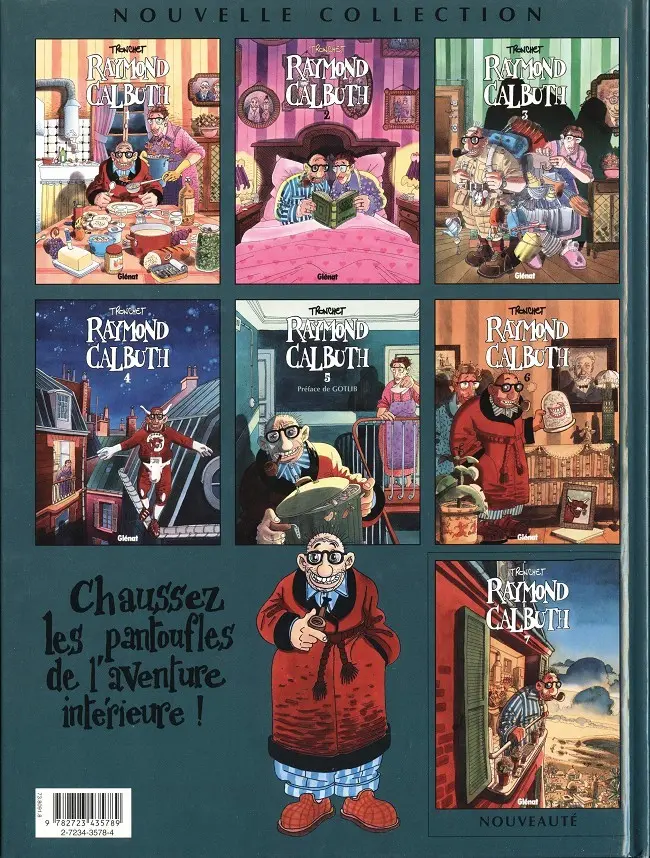Verso de l'album Raymond Calbuth Tome 5