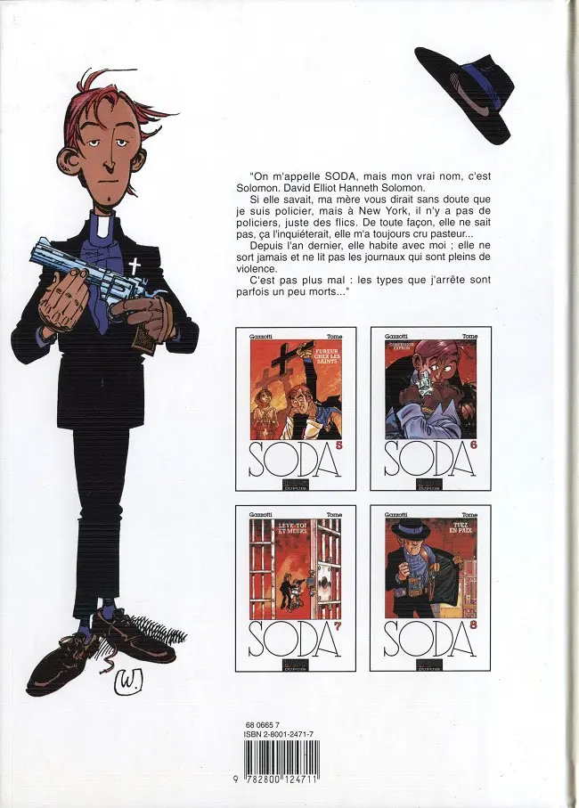 Verso de l'album Soda Tome 9 Et délivre-nous du mal