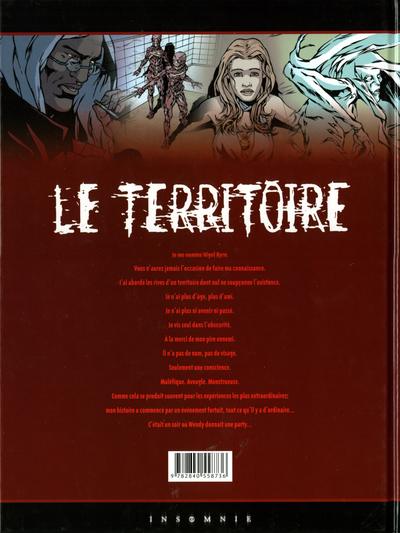 Verso de l'album Le Territoire Tome 1 Nécropsie