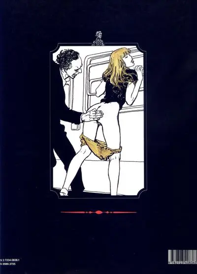 Verso de l'album L'Art de la fessée