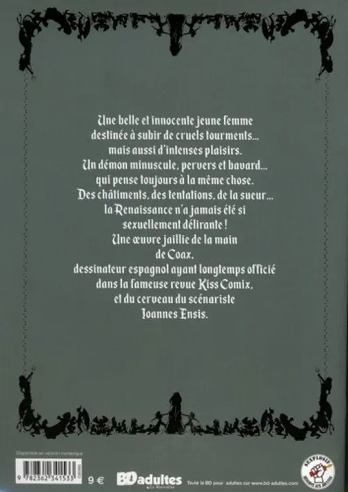 Verso de l'album Astaroth et Bernadette