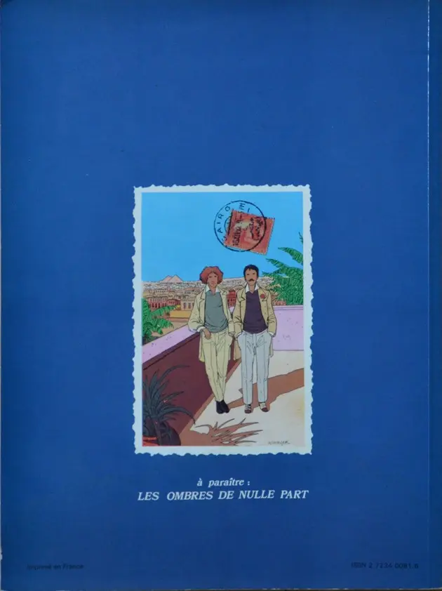 Verso de l'album Victor Billetdoux Tome 1 La pyramide oubliée