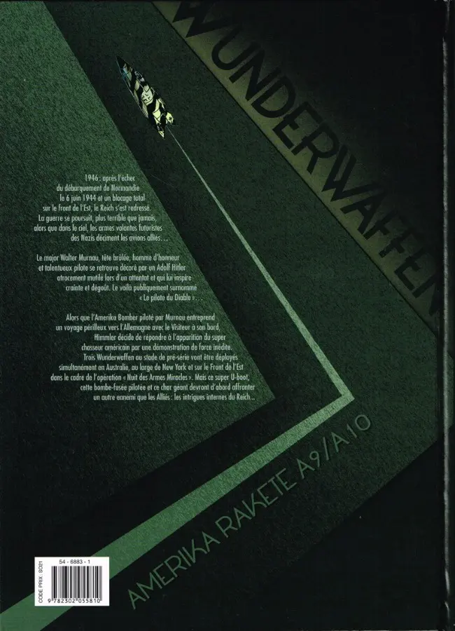 Verso de l'album Wunderwaffen Tome 10 La Nuit des Armes Miracles