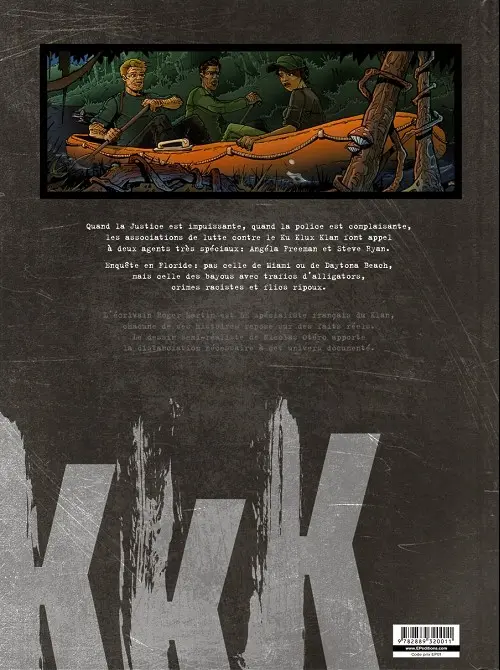 Verso de l'album Amerikkka Tome 2 Les bayous de la haine