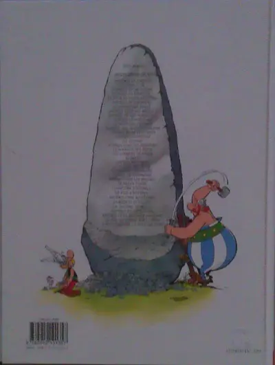 Verso de l'album Astérix Tome 3 Astérix et les Goths