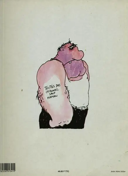 Verso de l'album Les Copines