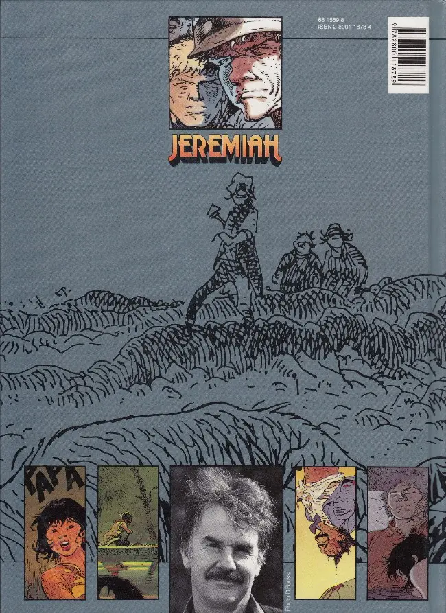 Verso de l'album Jeremiah Tome 8 Les eaux de colère