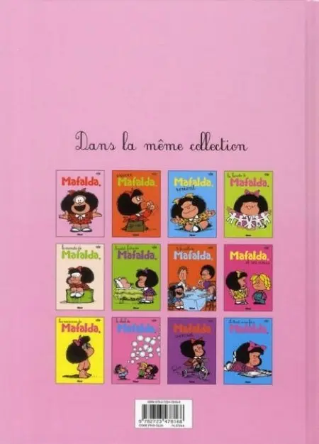 Verso de l'album Mafalda Tome 1