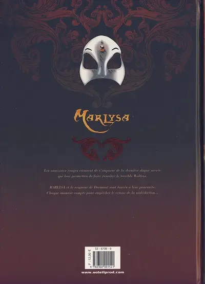 Verso de l'album Marlysa Tome 8 Le Waltras (épisode 2)