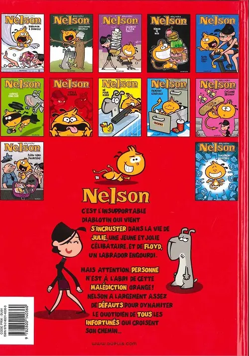 Verso de l'album Nelson Tome 7 Tête à claques