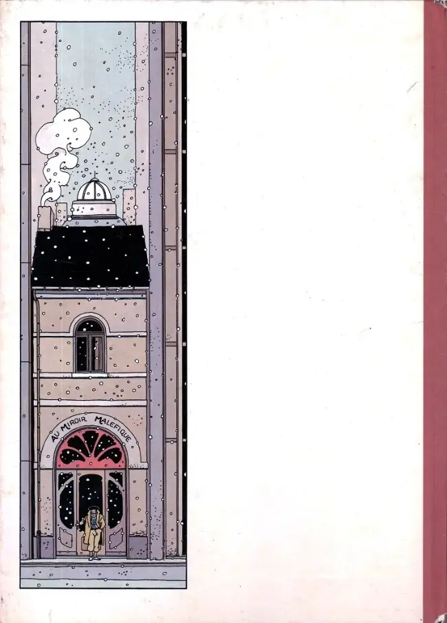 Verso de l'album Le Reflet