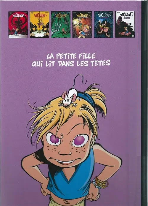 Verso de l'album Violine Tome 6 Le sommeil empoisonné