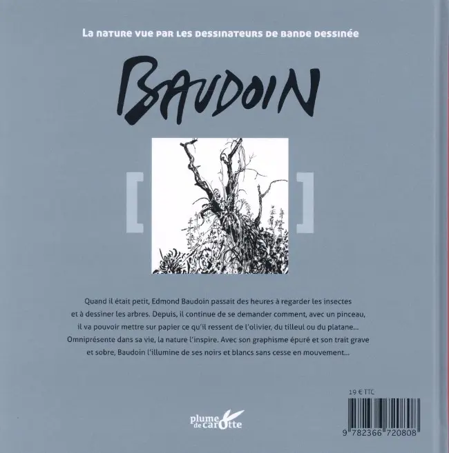 Verso de l'album Baudoin [Carnets nature]
