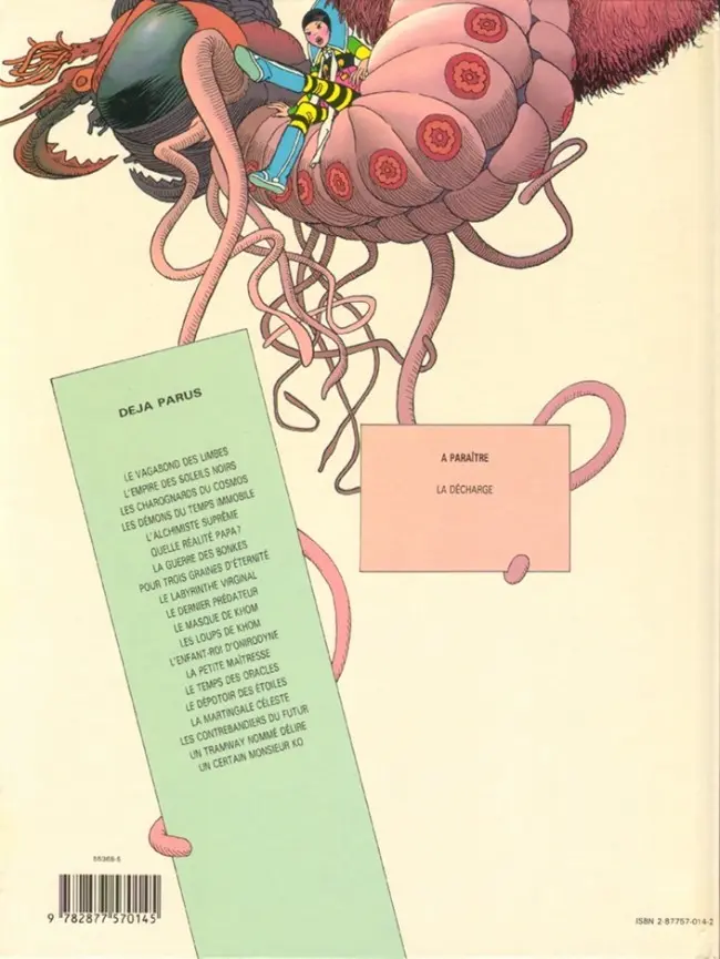 Verso de l'album Le Vagabond des Limbes Tome 20 Un certain monsieur KO