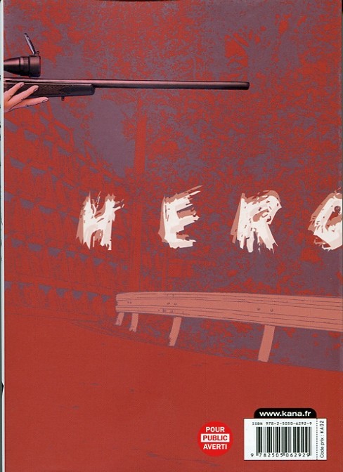 Verso de l'album I am a hero 13