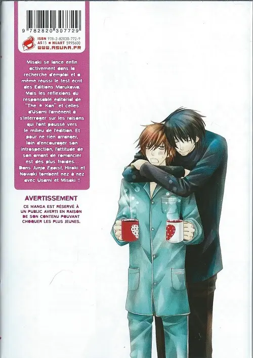 Verso de l'album Junjo Romantica 14