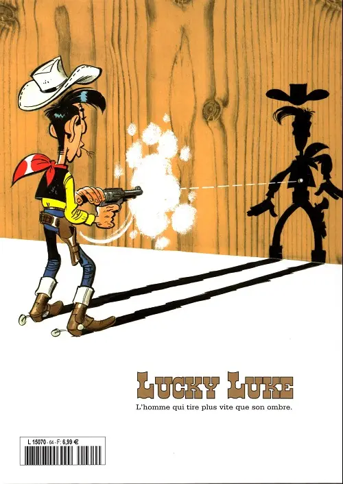 Verso de l'album Lucky Luke La collection Tome 64 Tortillas pour les Dalton