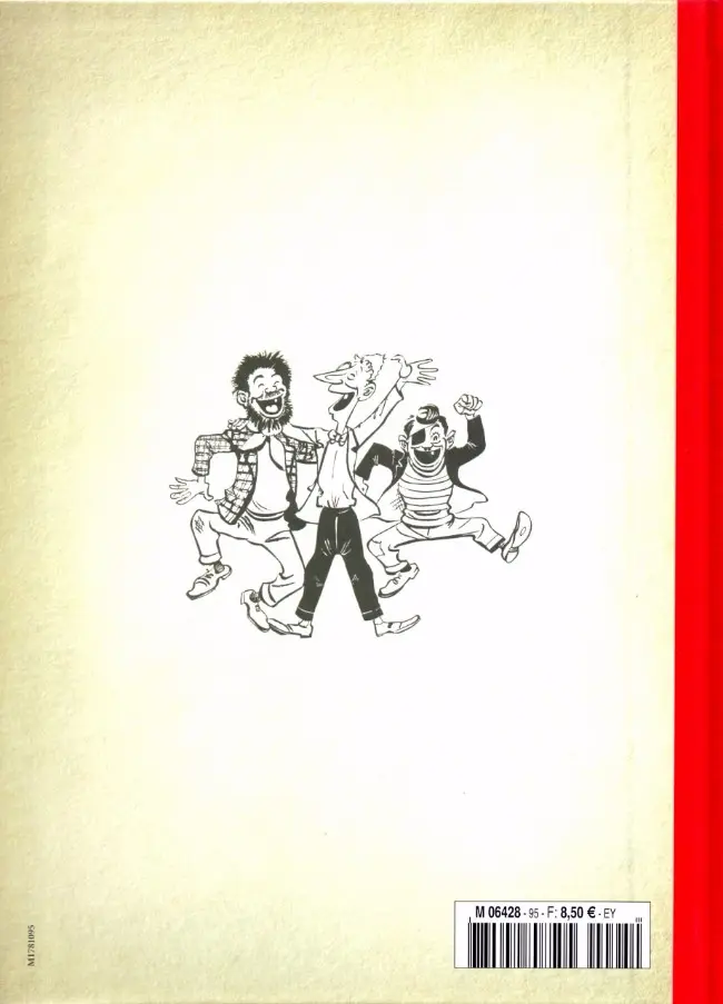 Verso de l'album Les Pieds Nickelés - La collection Tome 96 Les Pieds Nickelés à Hollywood