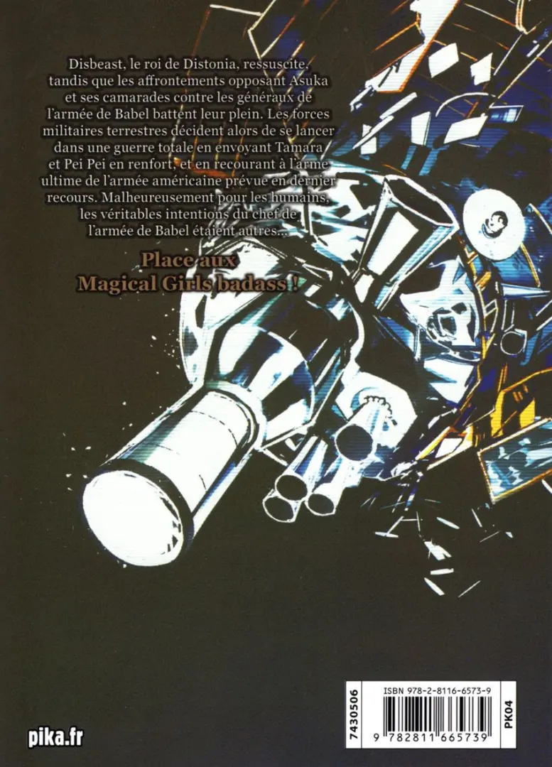Verso de l'album Magical Task Force Asuka 13