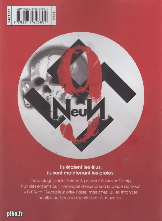 Verso de l'album NeuN 3