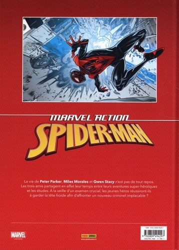 Verso de l'album Marvel Action : Spider-Man Tome 5 Etat de choc