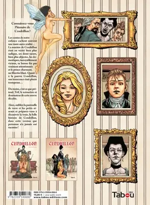 Verso de l'album Cendrillon Tome 2 Les 12 coups de minuit