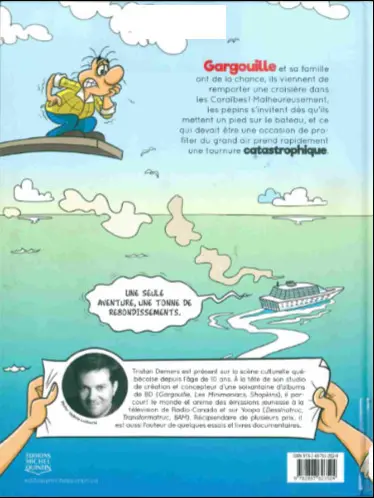 Verso de l'album Les nouvelles aventures de Gargouille Tome 2 Panique à bâbord