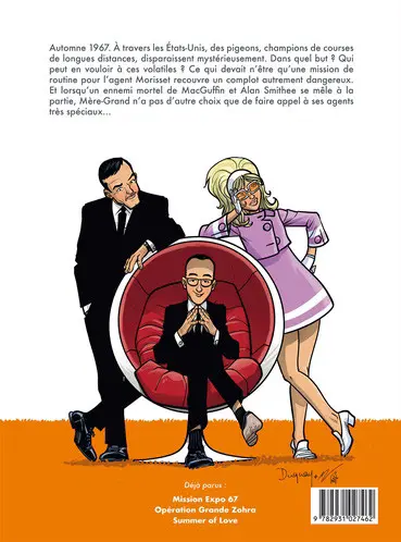 Verso de l'album MacGuffin & Alan Smithee Tome 4 Paloma mi amor