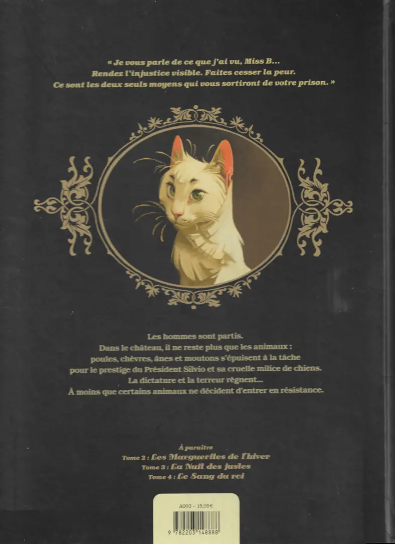Verso de l'album Le Château des animaux Tome 1 Miss Bengalore