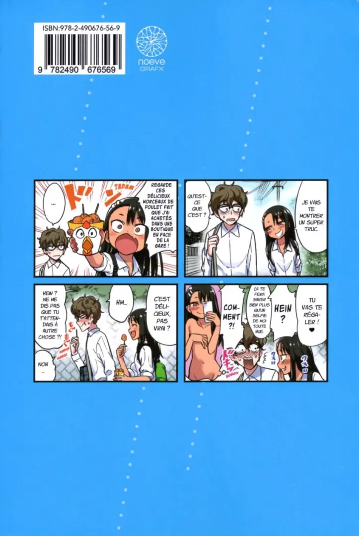 Verso de l'album Arrête de me chauffer, Nagatoro 1