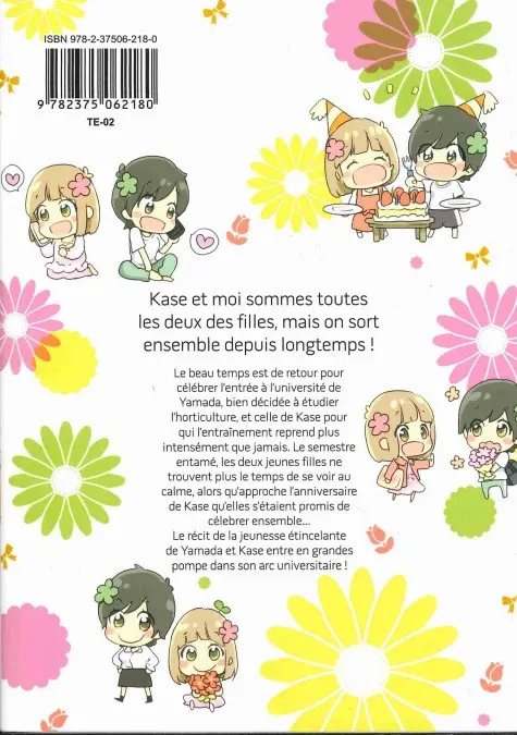 Verso de l'album Kase-San & Yamada 1