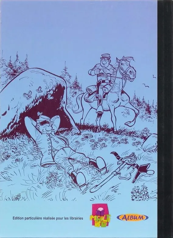 Verso de l'album Les Tuniques Bleues Tome 46 Requiem pour un bleu