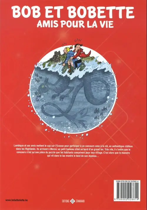 Verso de l'album Bob et Bobette Tome 355 L'écossais cossu