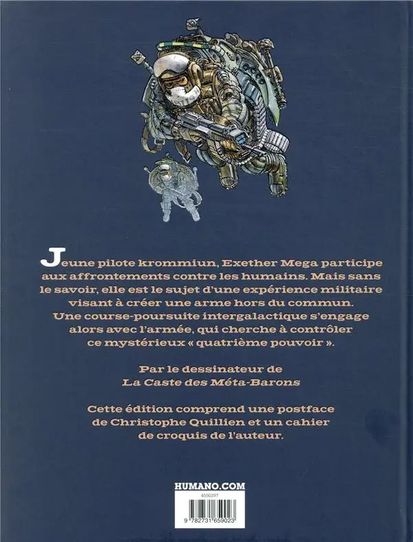 Verso de l'album Le Quatrième pouvoir