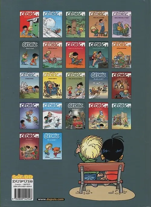 Verso de l'album Cédric Tome 18 Enfin seuls !