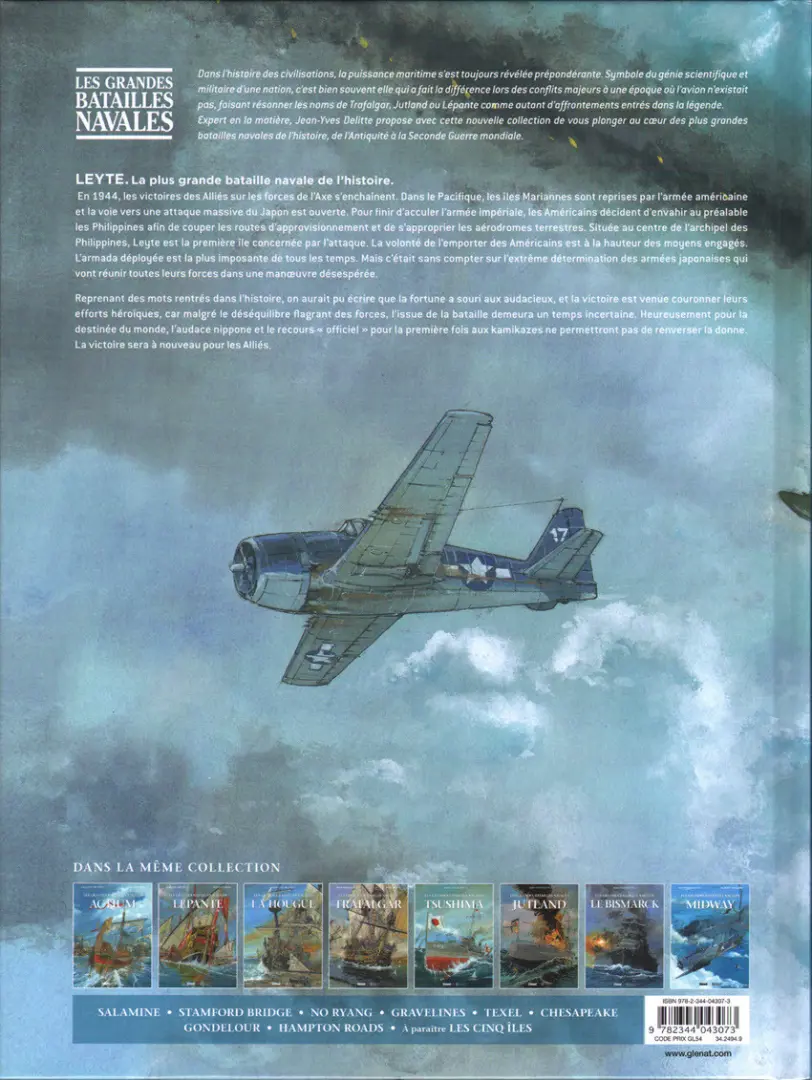 Verso de l'album Les grandes batailles navales Tome 17 Leyte