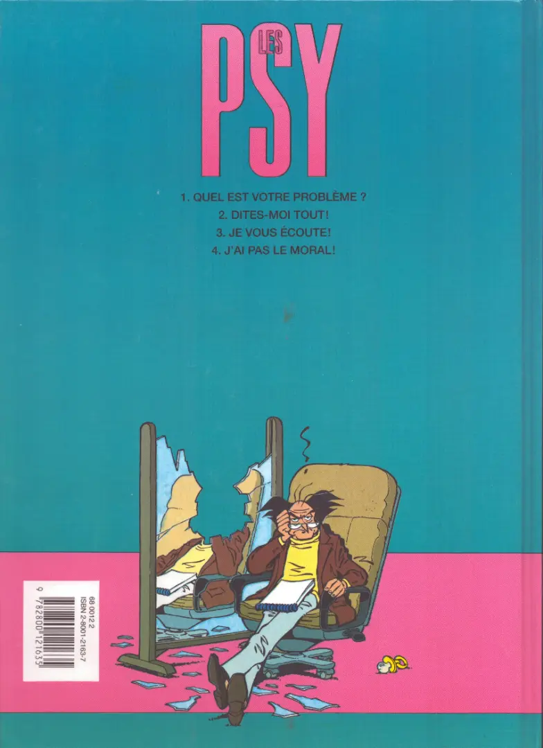 Verso de l'album Les Psy Tome 2 Dites-moi Tout !