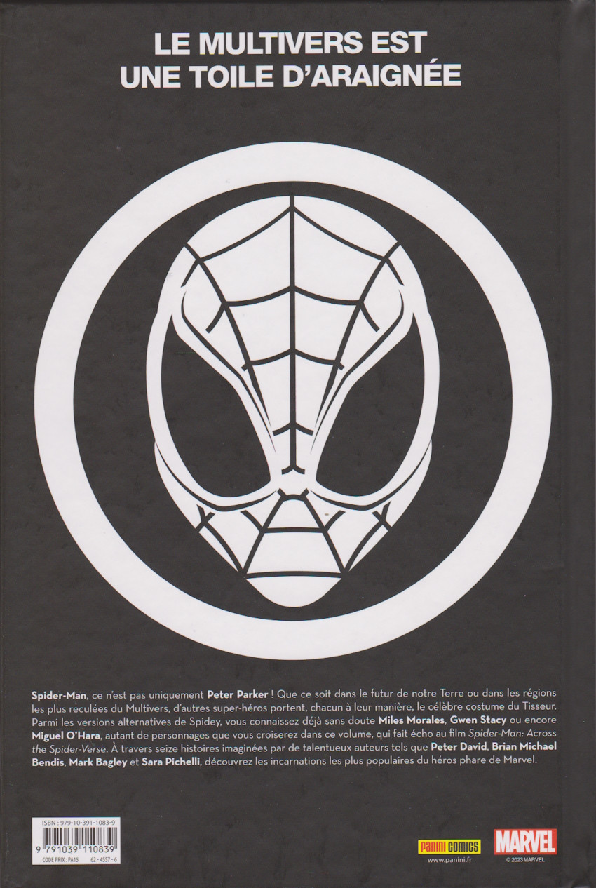 Verso de l'album Spider-Men : Nous sommes les Spider-Men