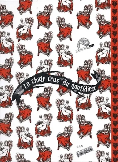 Verso de l'album Des croûtes aux coins des yeux Toutes les croûtes aux coins des yeux